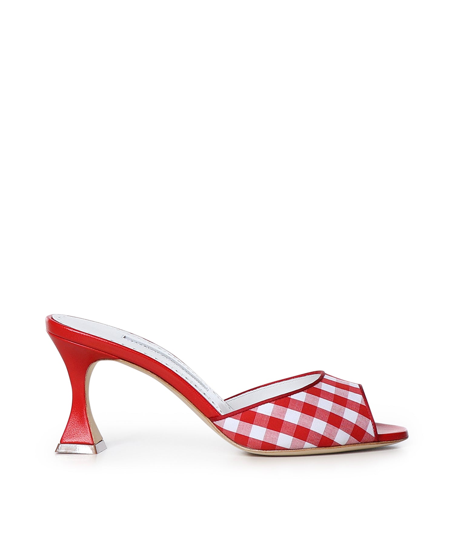 Mules Jadara check 2262195 9798 MANOLO BLAHNIK 