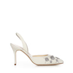 Décolleté Ralyne in crepe de chine 4252060 1205 MANOLO BLAHNIK 