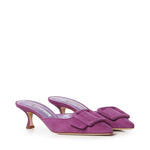 Mules Maysale in suede 9XX0246 5133 MANOLO BLAHNIK 