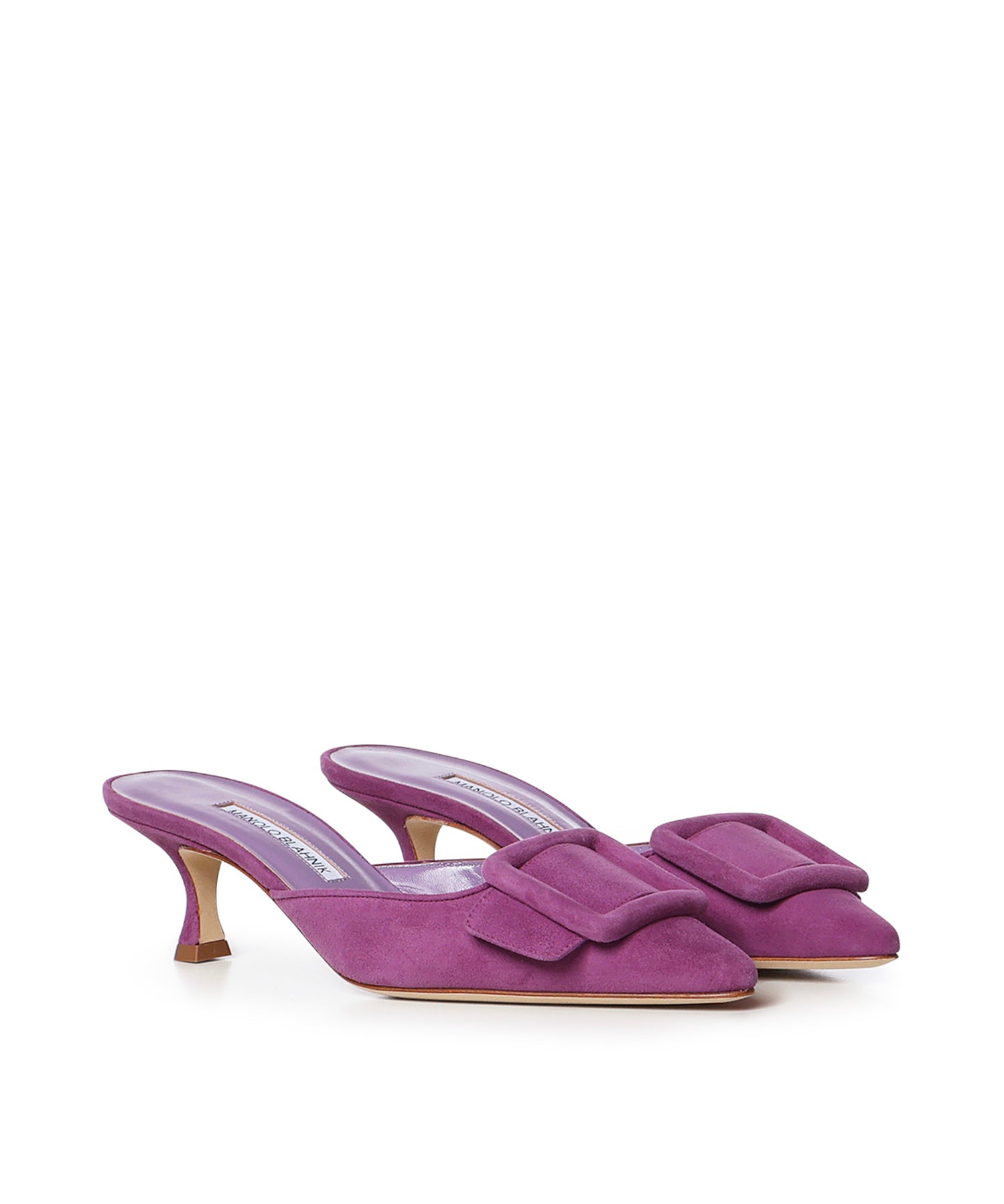 Mules Maysale in suede 9XX0246 5133 MANOLO BLAHNIK 