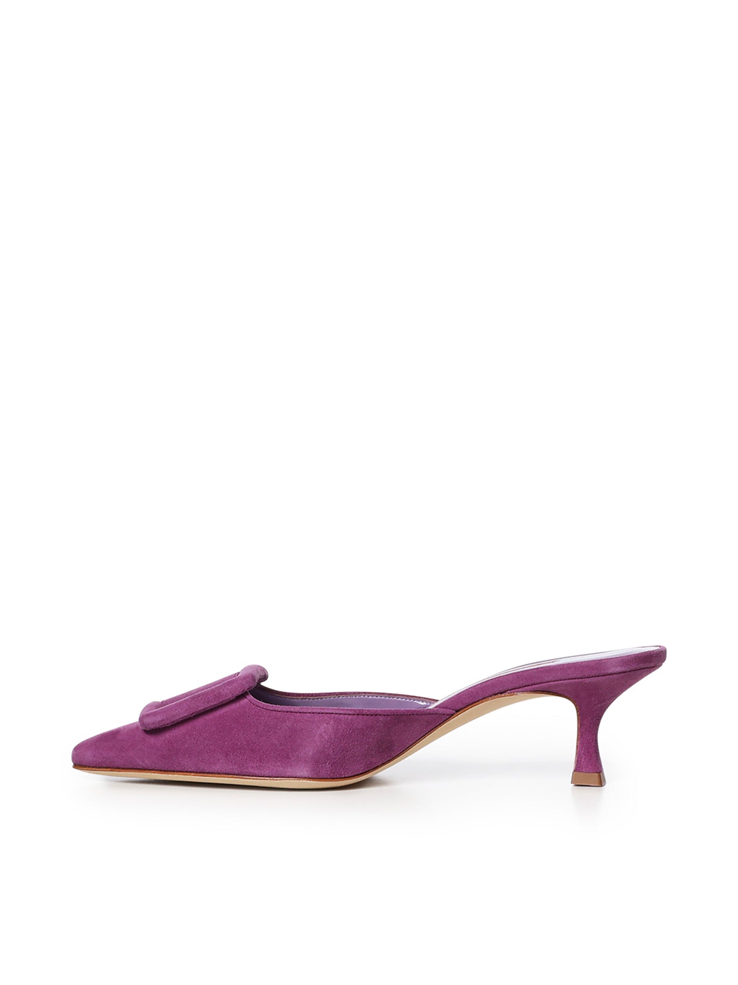 Mules Maysale in suede 9XX0246 5133 MANOLO BLAHNIK 