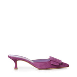 Mules Maysale in suede 9XX0246 5133 MANOLO BLAHNIK 