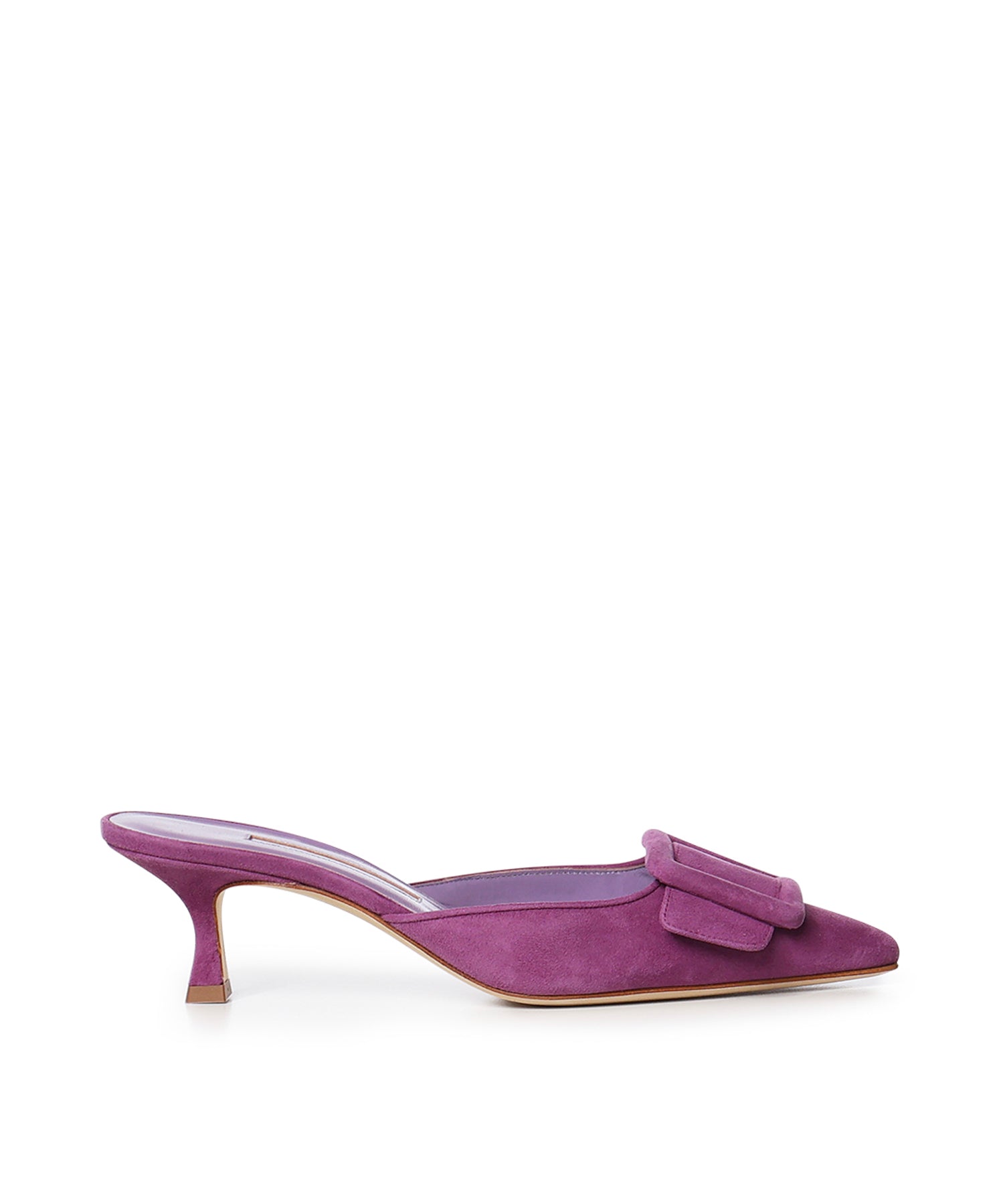 Mules Maysale in suede 9XX0246 5133 MANOLO BLAHNIK 