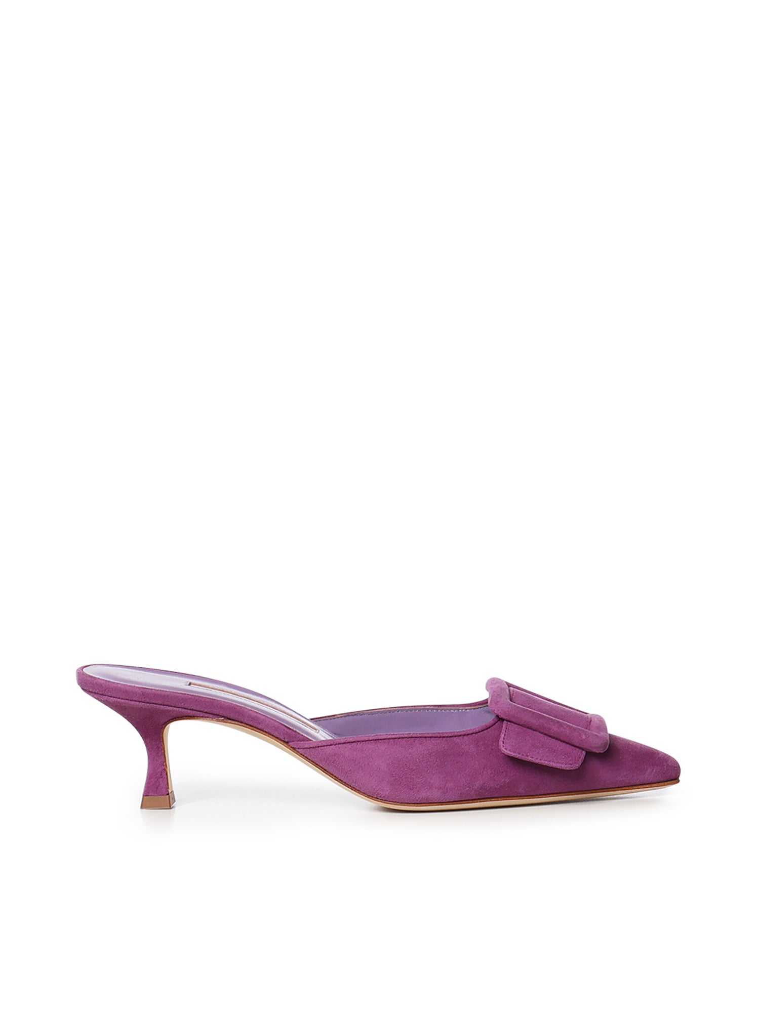 Mules Maysale in suede 9XX0246 5133 MANOLO BLAHNIK 