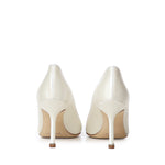 Décolleté Hangisi in raso 9XX0317 1309 MANOLO BLAHNIK 