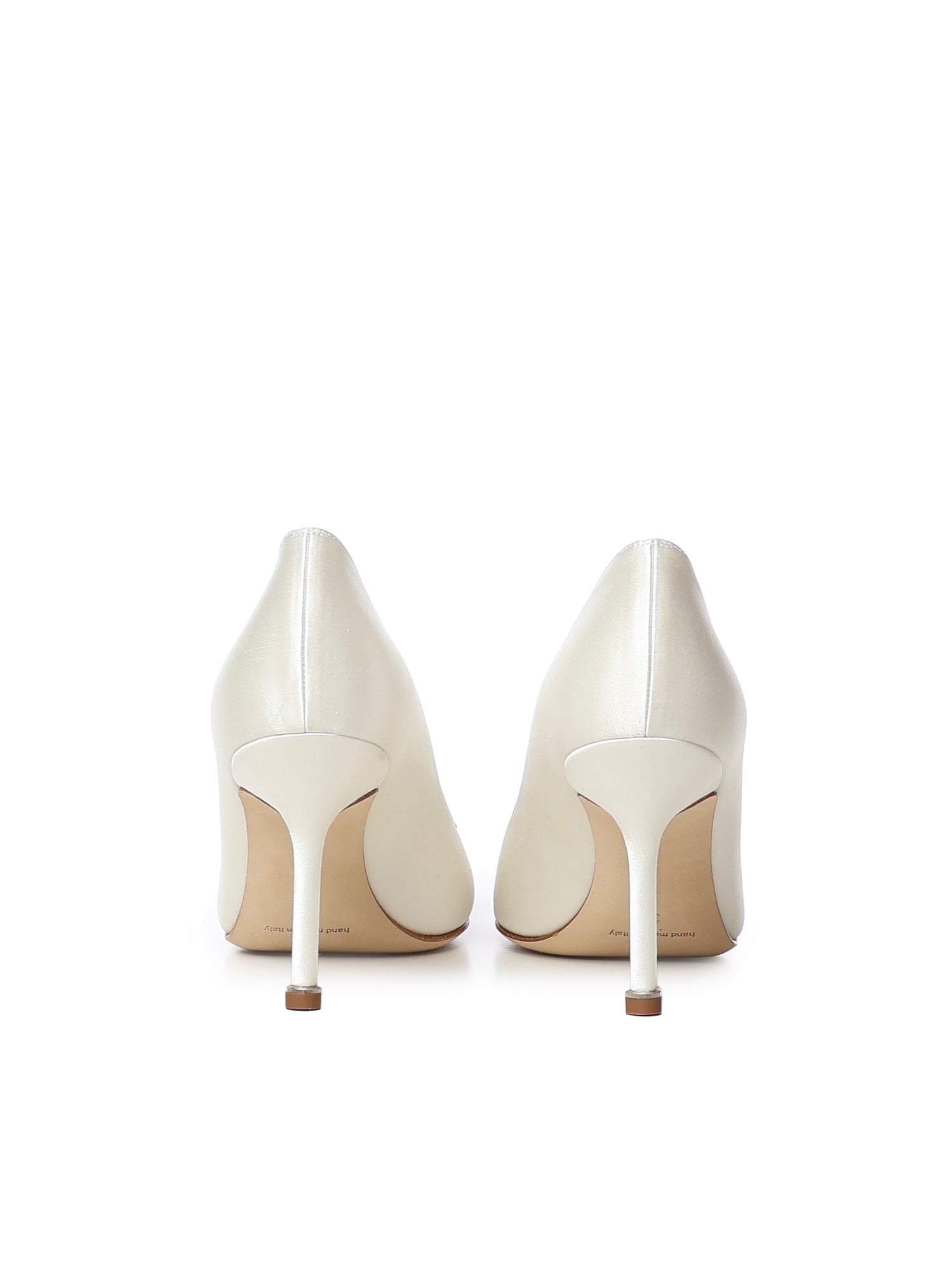Décolleté Hangisi in raso 9XX0317 1309 MANOLO BLAHNIK 