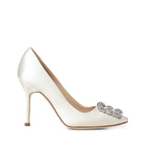 Pumps Hangisi in raso 9XX0318 1309 MANOLO BLAHNIK 