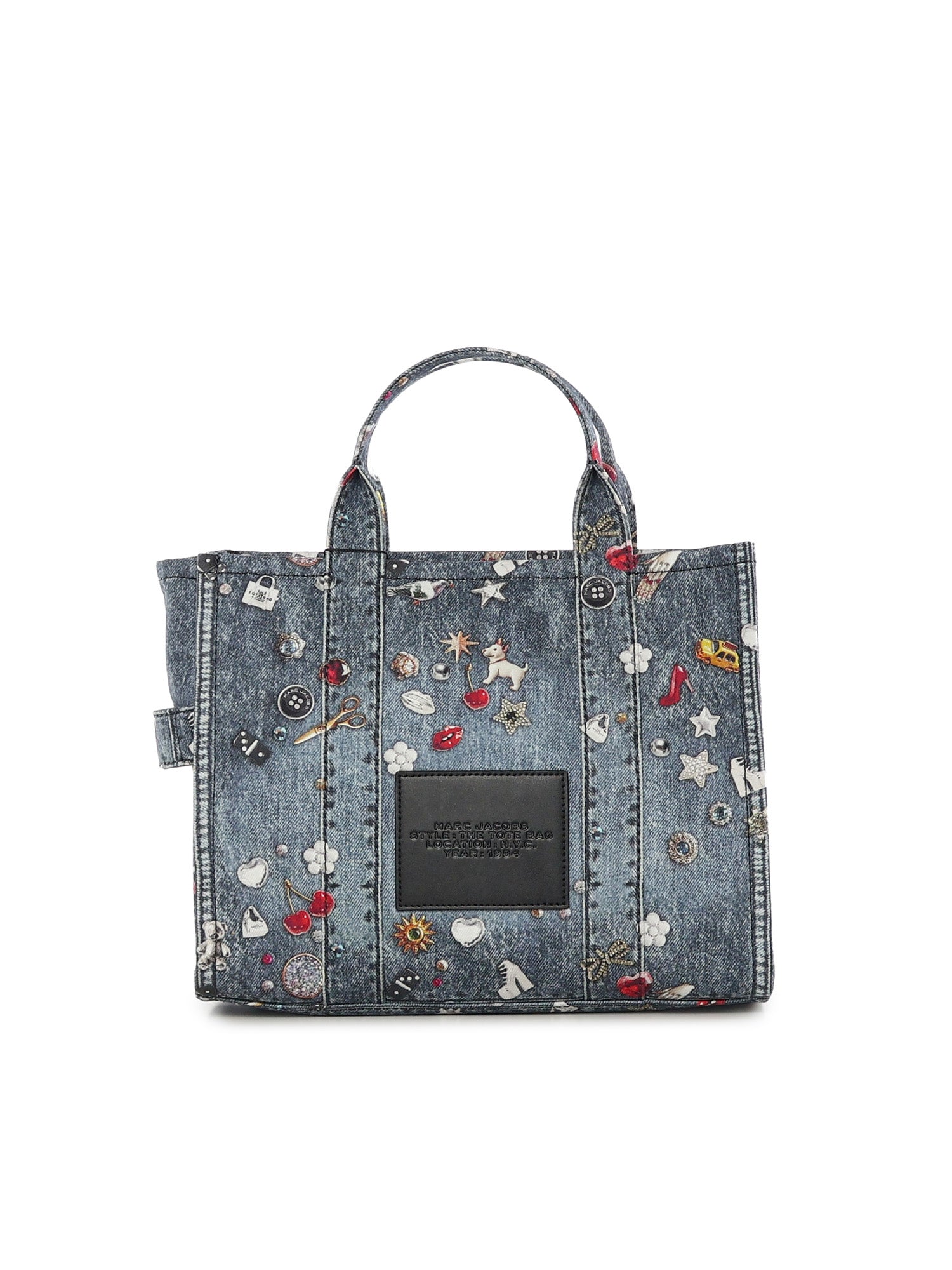 Borsa The Medium Tote con logo 2R5HTT018H02 454 MARC JACOBS 