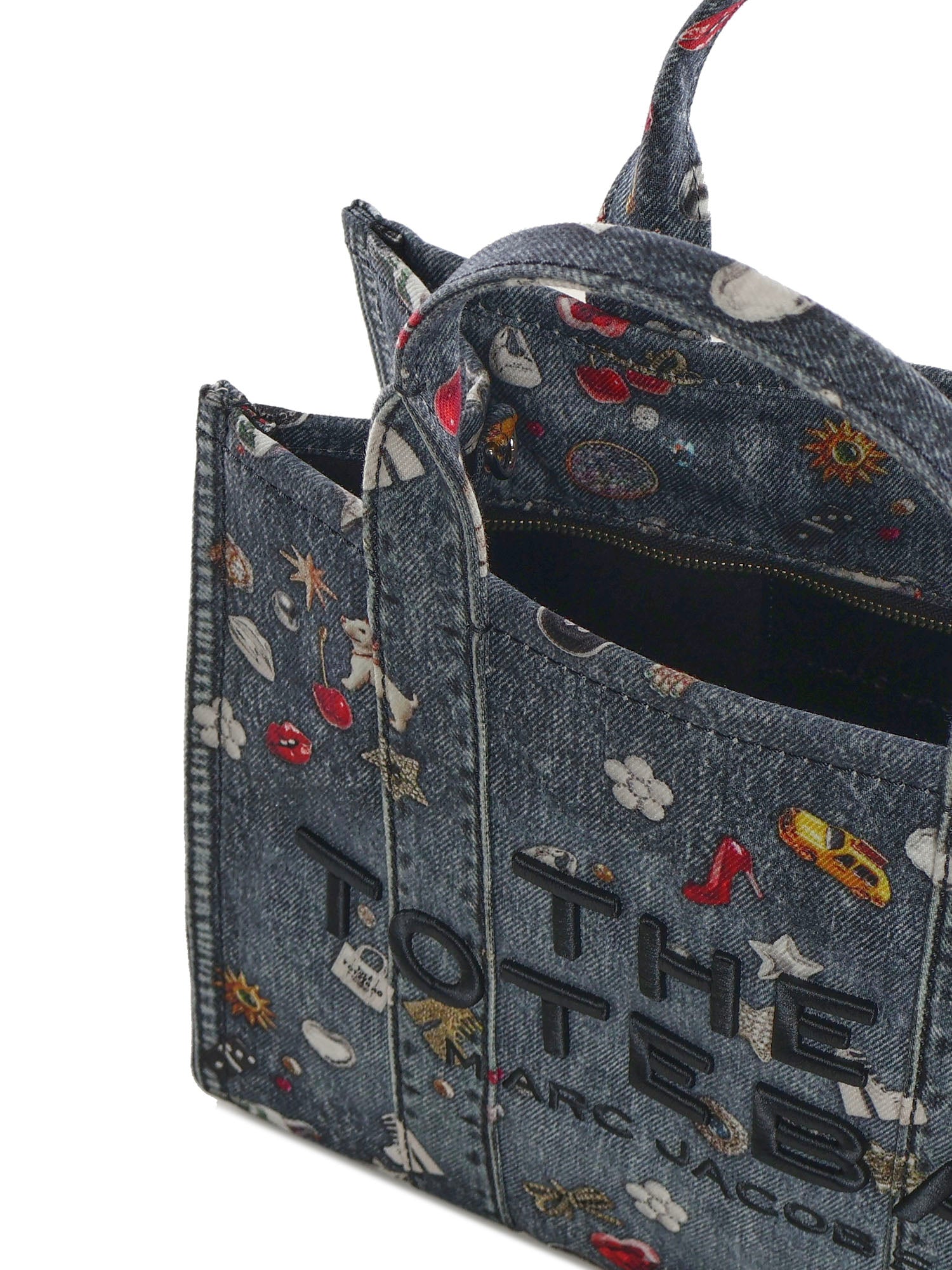 Borsa The Medium Tote con logo 2R5HTT018H02 454 MARC JACOBS 
