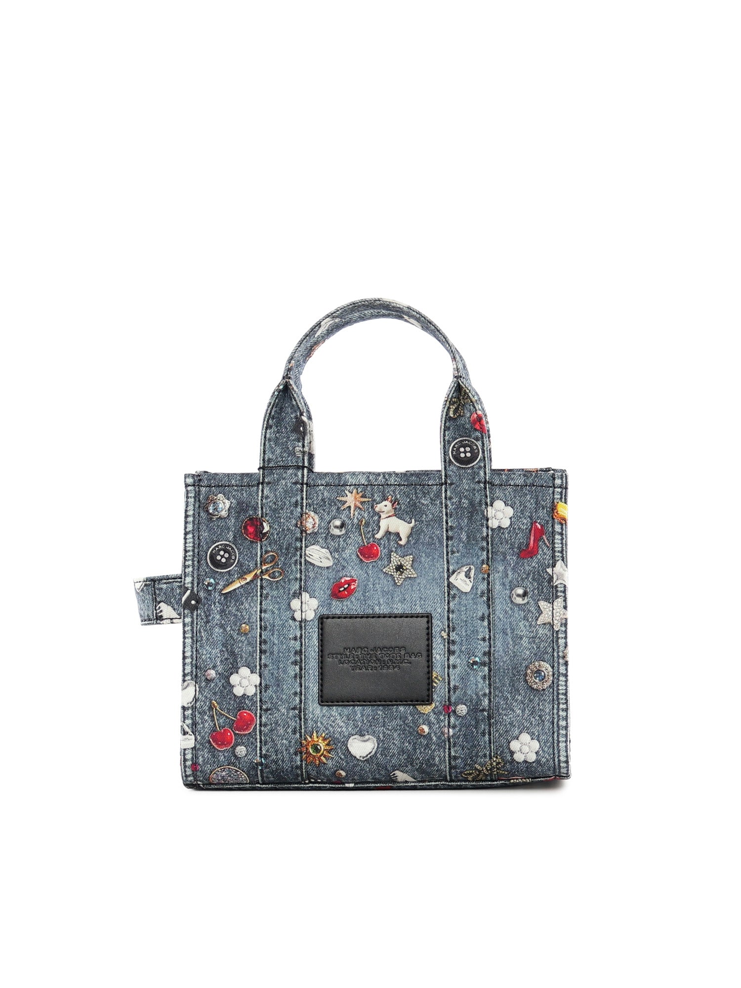 Borsa The Small Tote con logo 2R5HTT034H02 454 MARC JACOBS 
