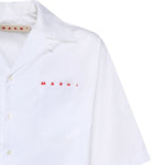 Camicia in cotone con logo CUMU0213PP USCT88LRW01 MARNI 