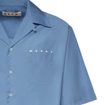 Camicia in cotone con logo CUMU0213PP USCT88LWB31 MARNI 