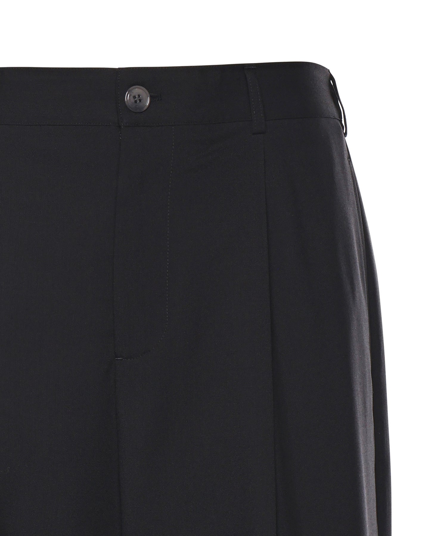 Pantaloni plissettati in fresco lana PUMU0332U0 UTW83900N99 MARNI 
