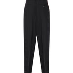 Pantaloni plissettati in fresco lana PUMU0332U0 UTW83900N99 MARNI 