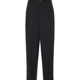 Pantaloni plissettati in fresco lana PUMU0332U0 UTW83900N99 MARNI 
