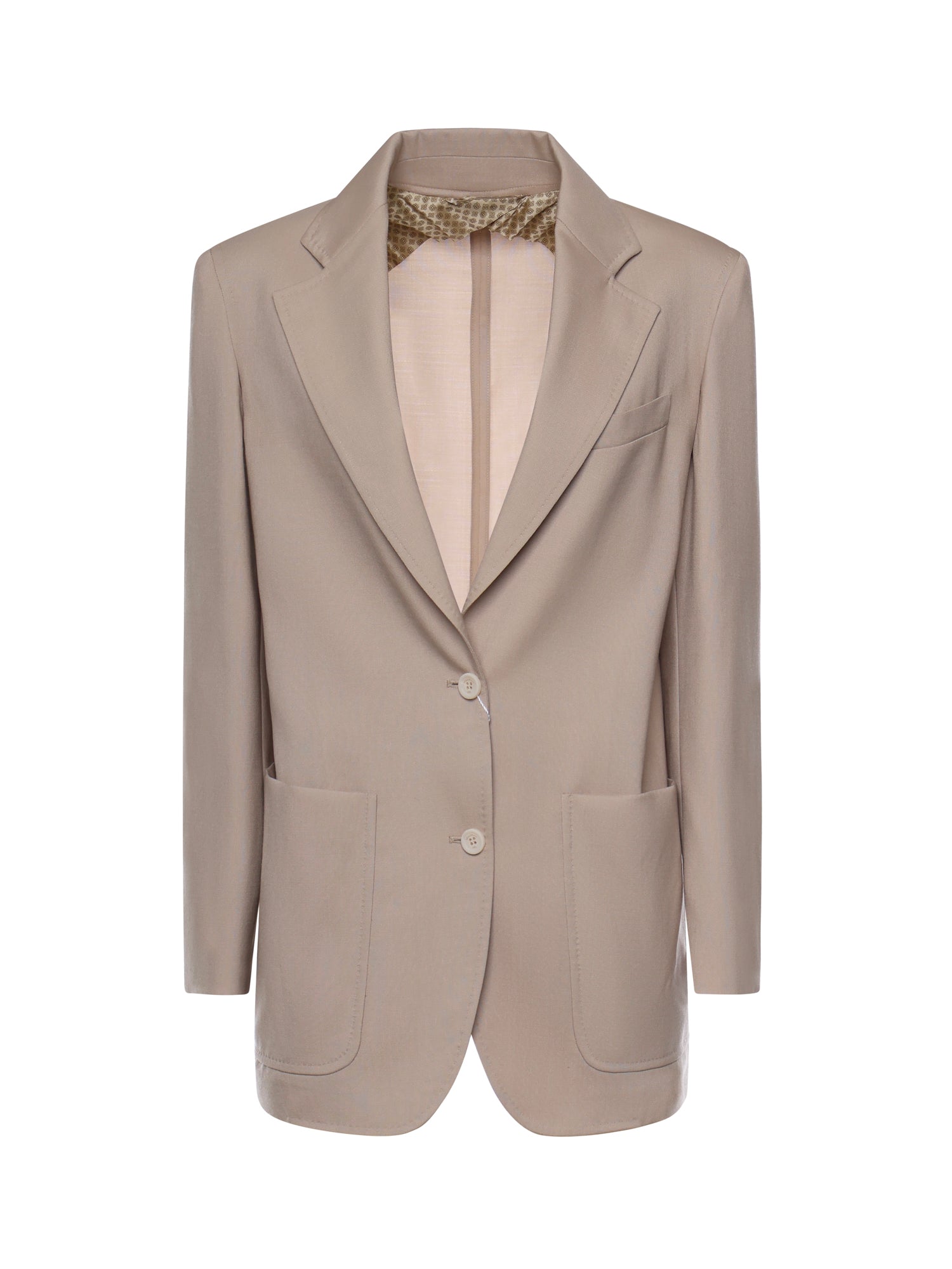 Blazer monopetto in misto lana 2611041011600 021 MAX MARA 