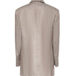 Blazer Olimpia in lino Cheveron 2611041032600 002 MAX MARA 