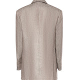Blazer Olimpia in lino Cheveron 2611041032600 002 MAX MARA 