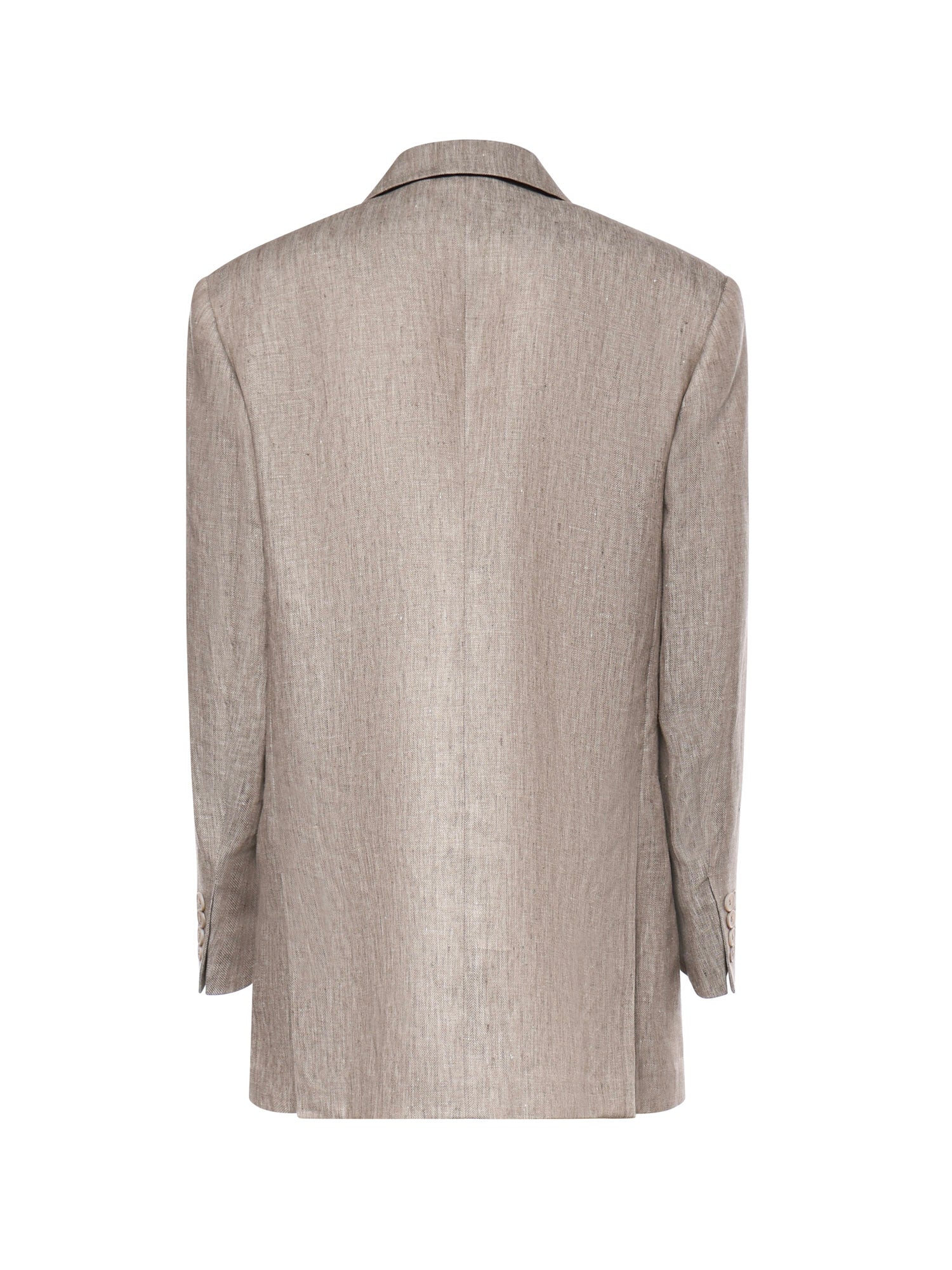 Blazer Olimpia in lino Cheveron 2611041032600 002 MAX MARA 