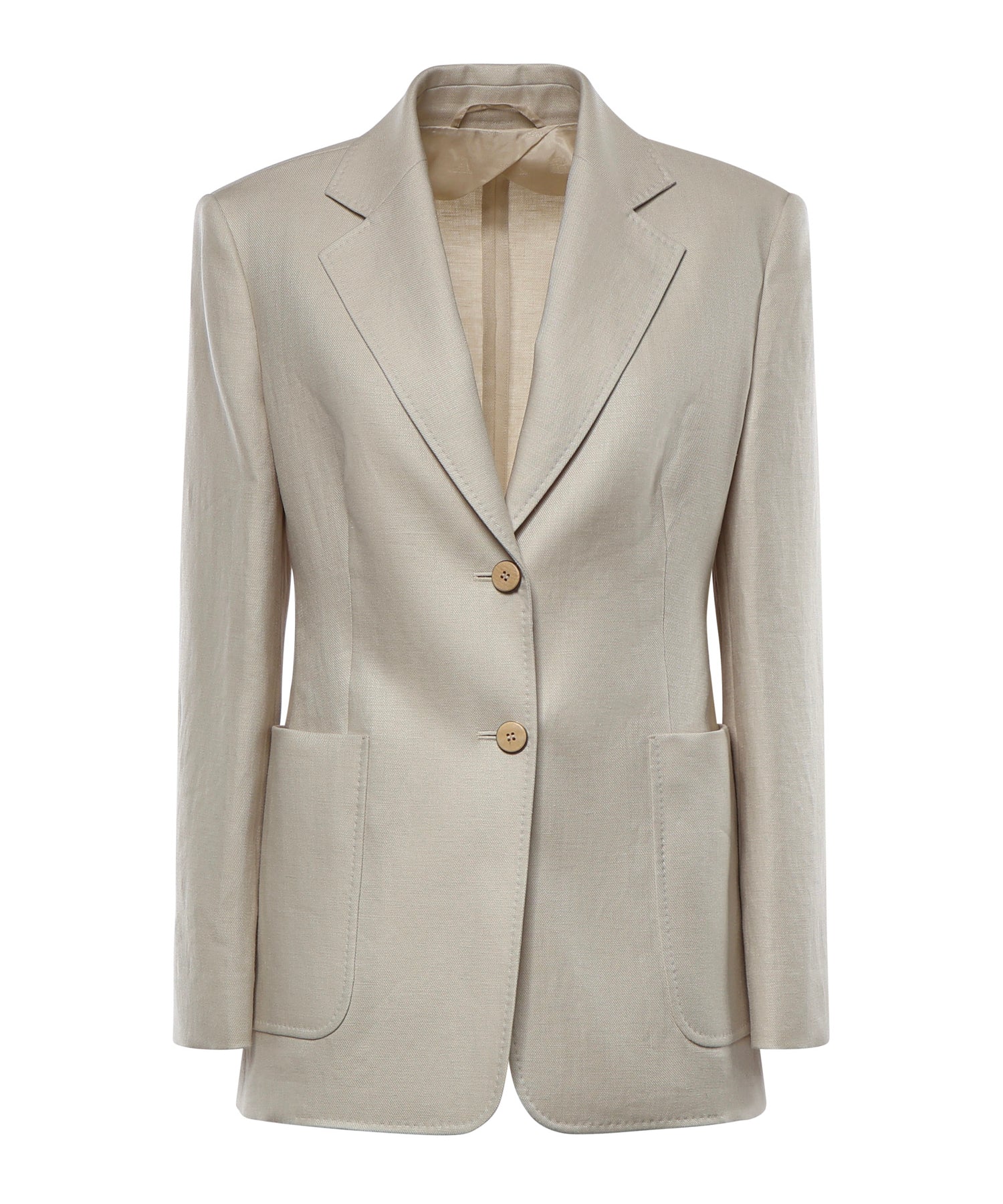 Blazer monopetto in lino 2611041052600 006 MAX MARA 