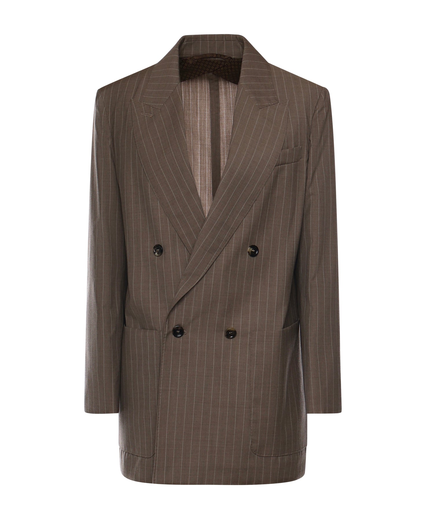 Blazer in tela di lana gessata 2611041061600 001 MAX MARA 