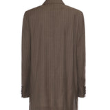 Blazer in tela di lana gessata 2611041061600 001 MAX MARA 