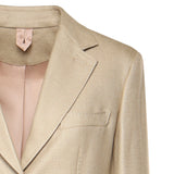 Blazer monopetto in canvas di lana e seta 2611041111600 002 MAX MARA 