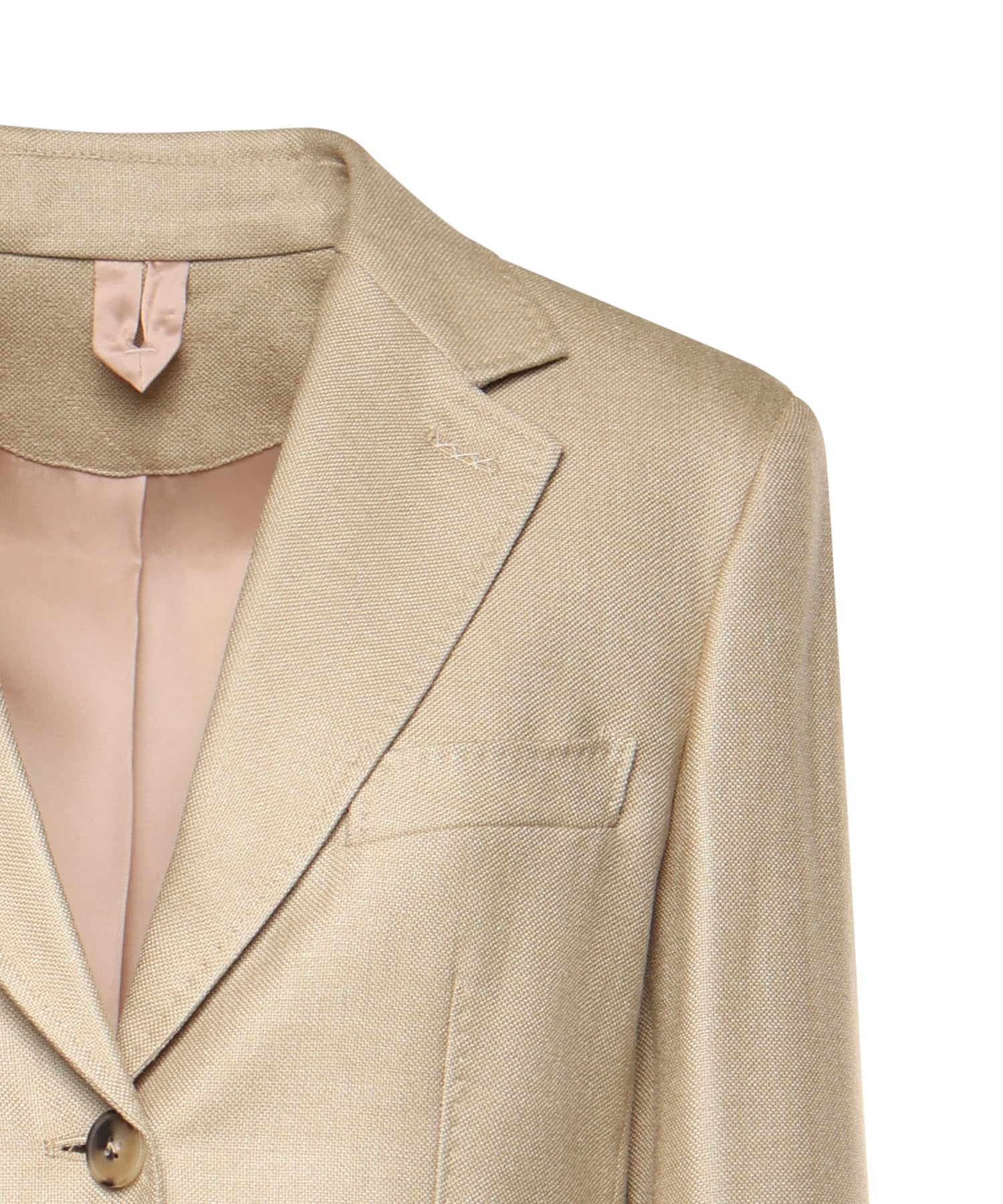 Blazer monopetto in canvas di lana e seta 2611041111600 002 MAX MARA 