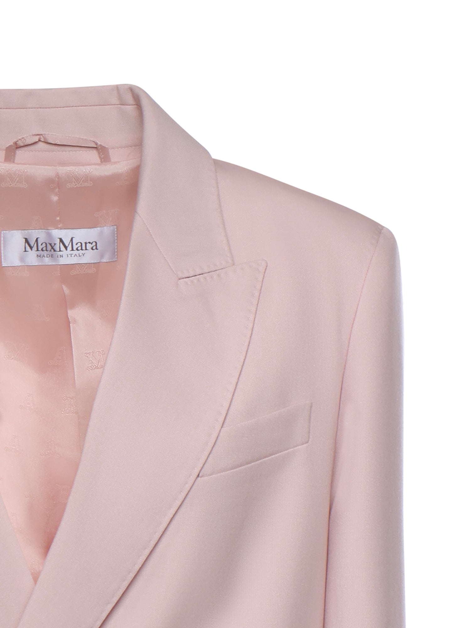 Blazer doppiopetto in lana mohair e seta 2611041171600 022 MAX MARA 