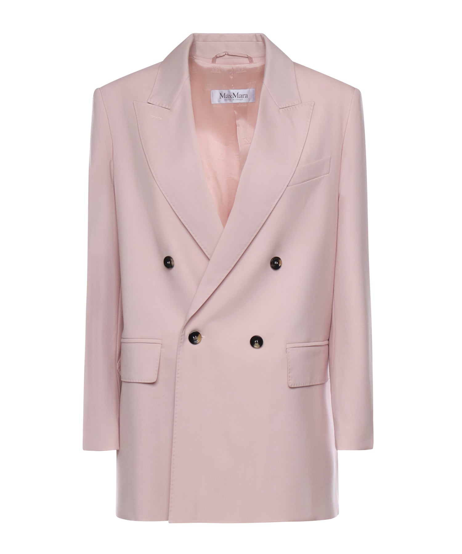 Blazer doppiopetto in lana mohair e seta 2611041171600 022 MAX MARA 
