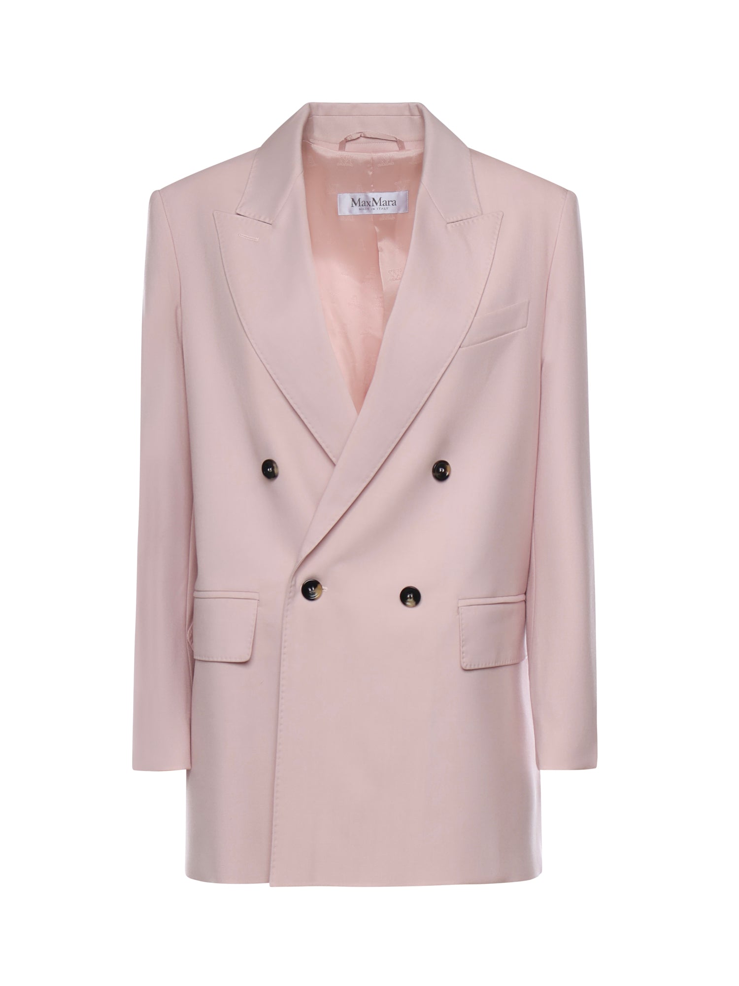 Blazer doppiopetto in lana mohair e seta 2611041171600 022 MAX MARA 
