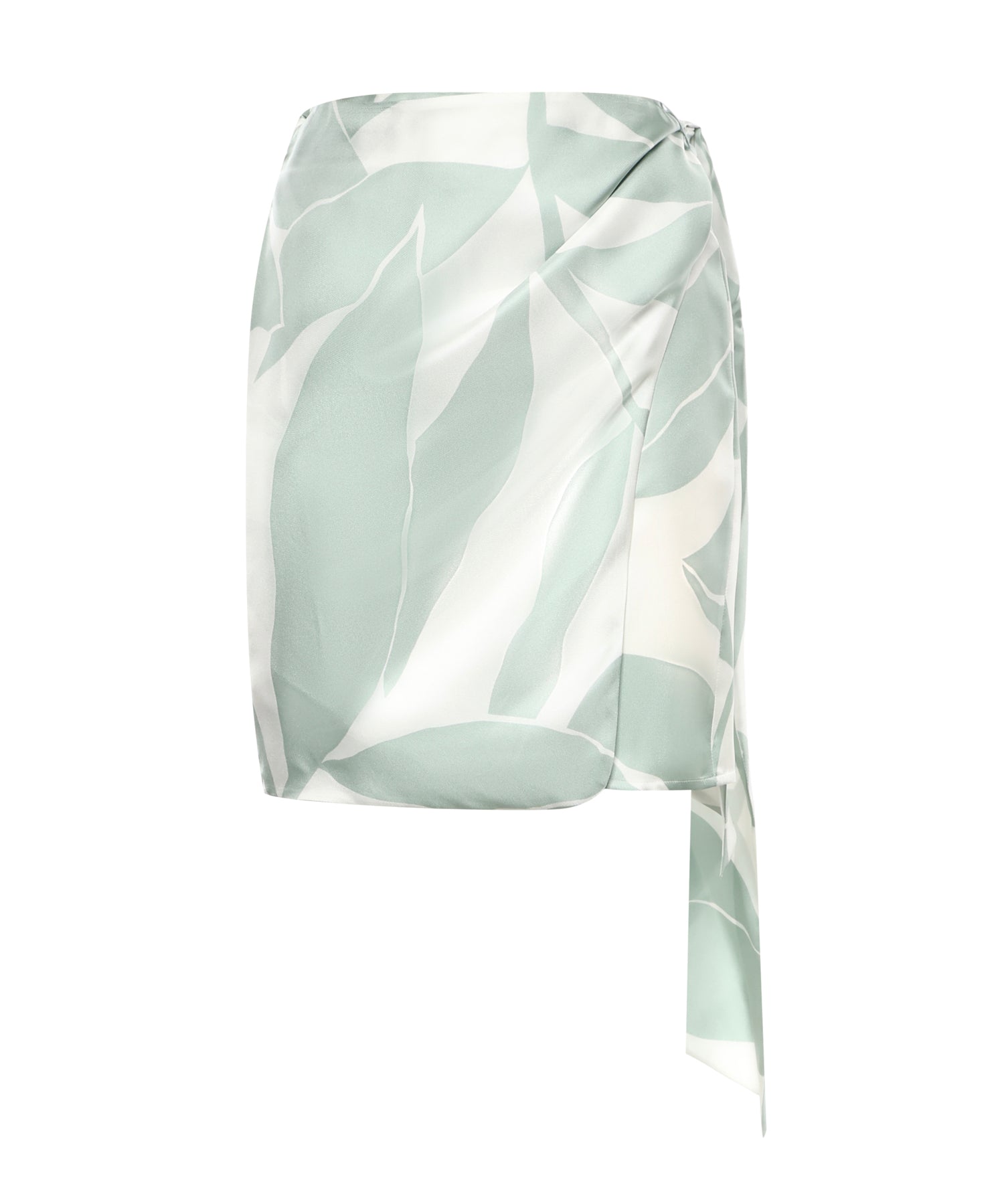 Gonna in twill di seta stampata 2611101042600 002 MAX MARA 
