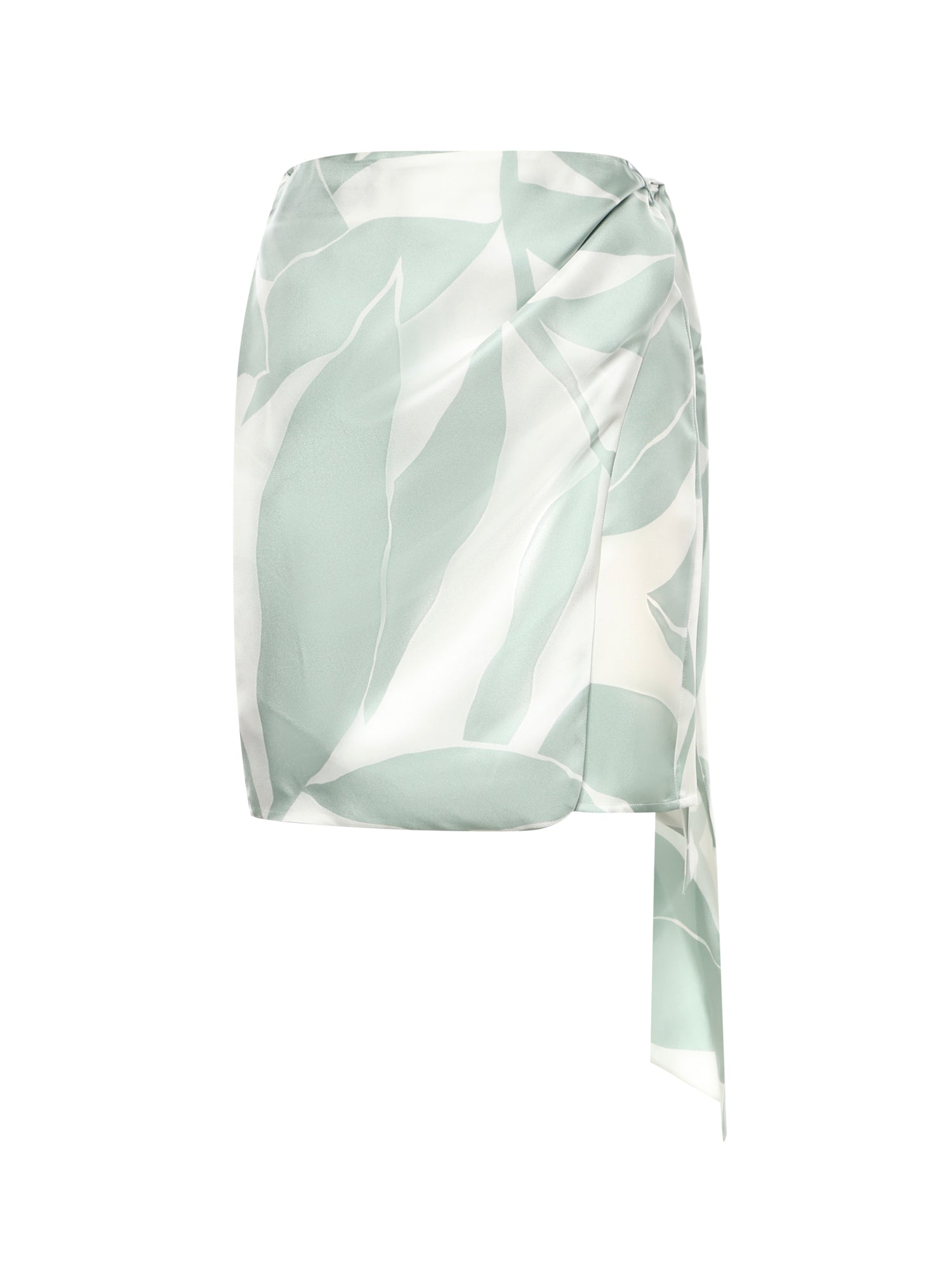 Gonna in twill di seta stampata 2611101042600 002 MAX MARA 
