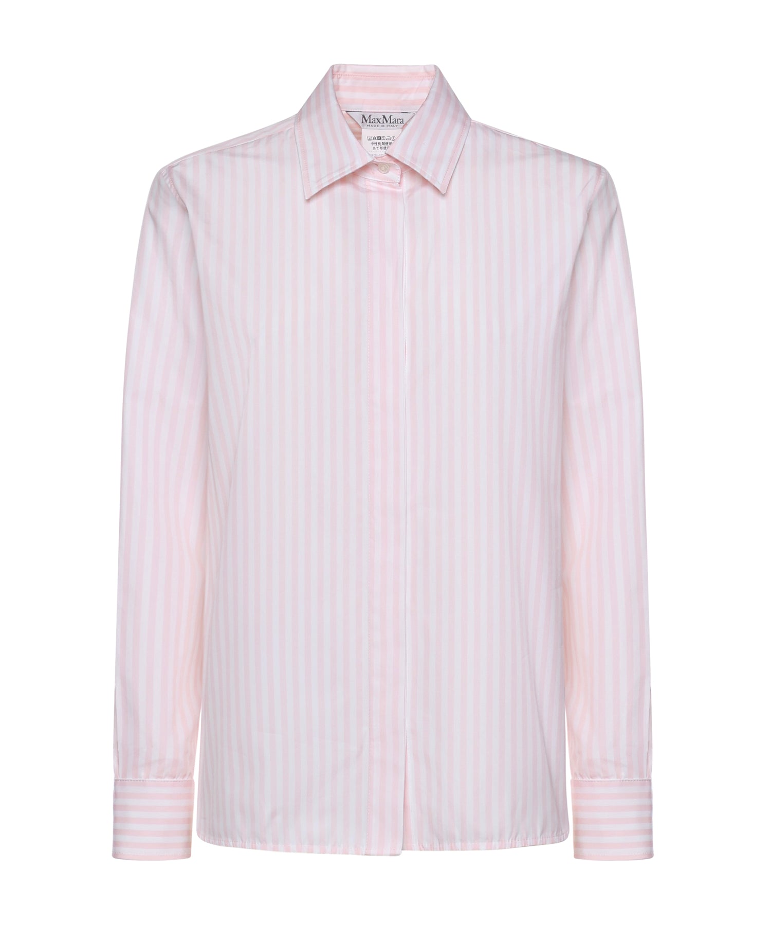 Camicia in popeline a righe 2611111111600 001 MAX MARA 