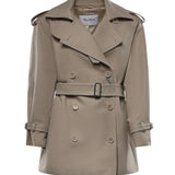 Spolverino cropped in cotone 2611121103600 002 MAX MARA 
