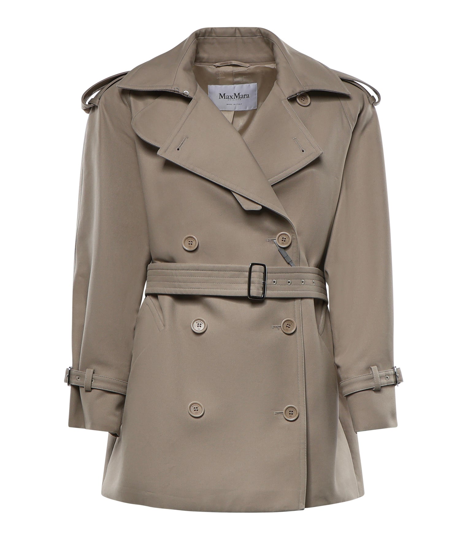 Spolverino cropped in cotone 2611121103600 002 MAX MARA 