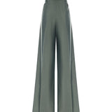 Pantalone ampio in lana e seta 2611131042600 003 MAX MARA 