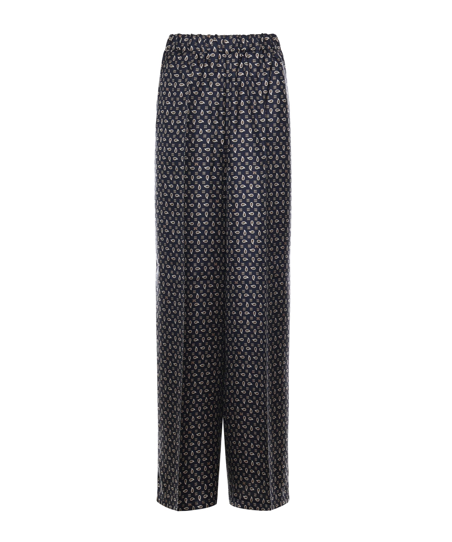Pantalone in seta stampata 2611131131600 001 MAX MARA 