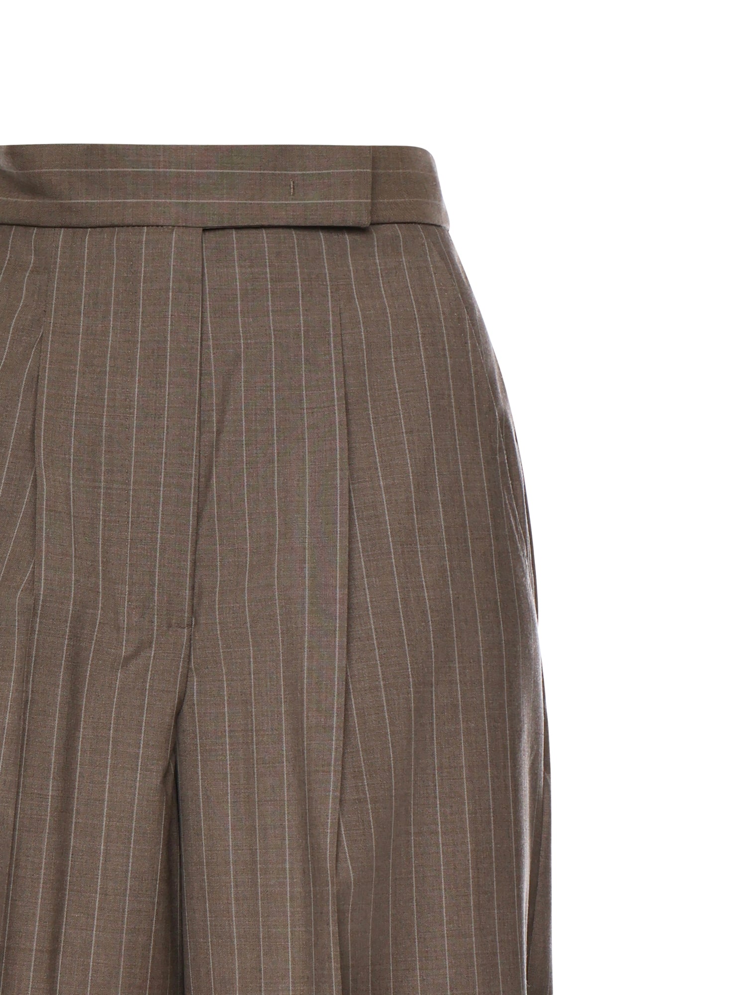 Pantalone in lana gessata 2611131151600 001 MAX MARA 