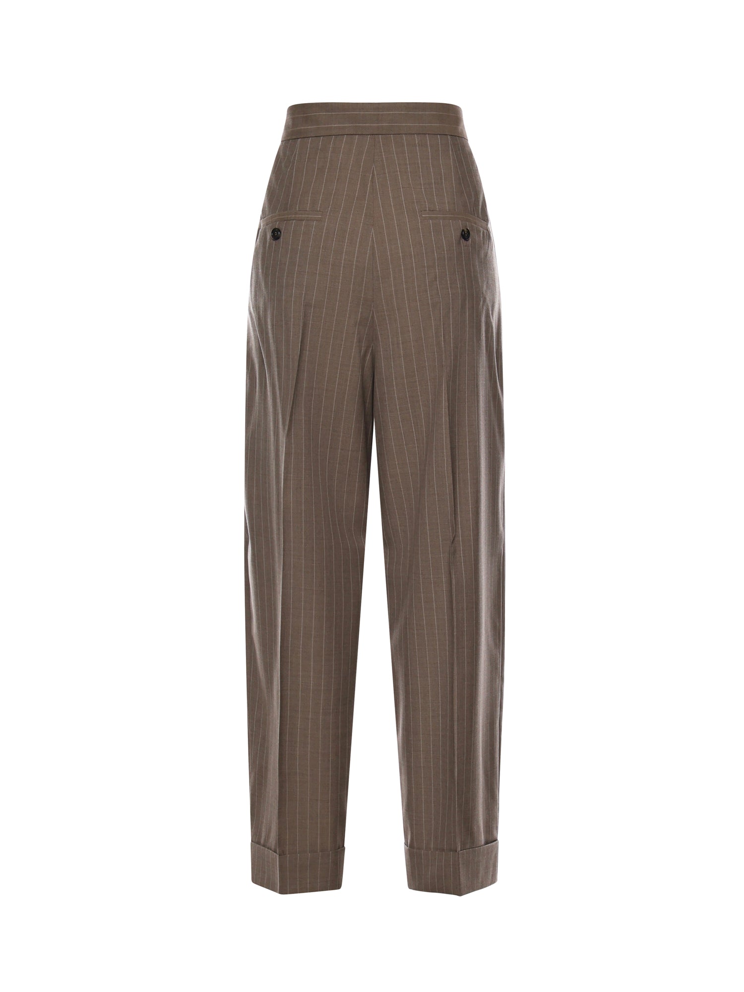 Pantalone in lana gessata 2611131151600 001 MAX MARA 
