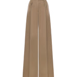 Pantaloni a gamba larga in lana 2611131161600 001 MAX MARA 