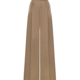 Pantaloni a gamba larga in lana 2611131161600 001 MAX MARA 