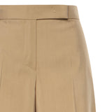 Pantalone in popeline di lana e seta 2611131173600 007 MAX MARA 