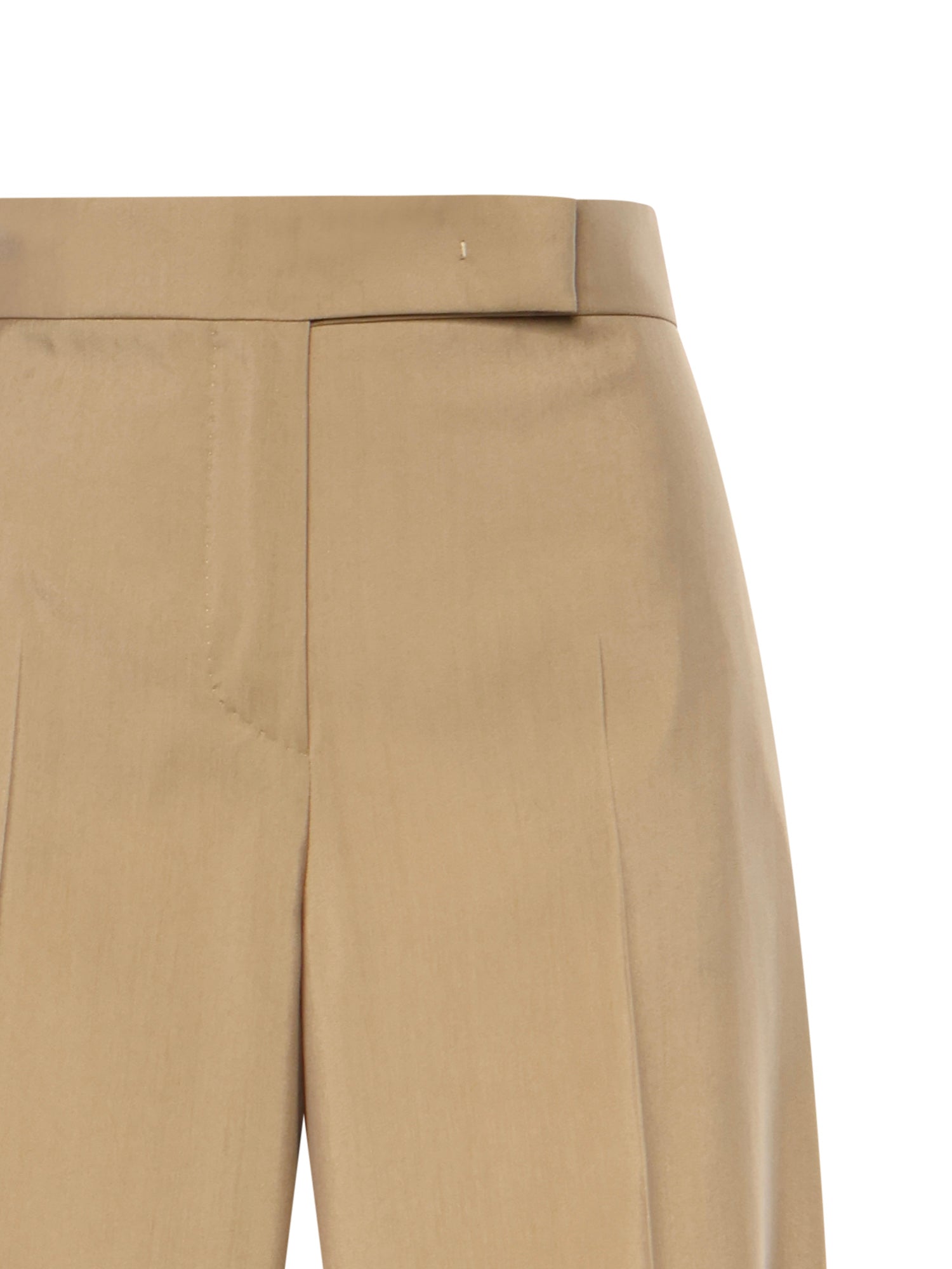Pantalone in popeline di lana e seta 2611131173600 007 MAX MARA 
