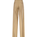 Pantalone in popeline di lana e seta 2611131173600 007 MAX MARA 