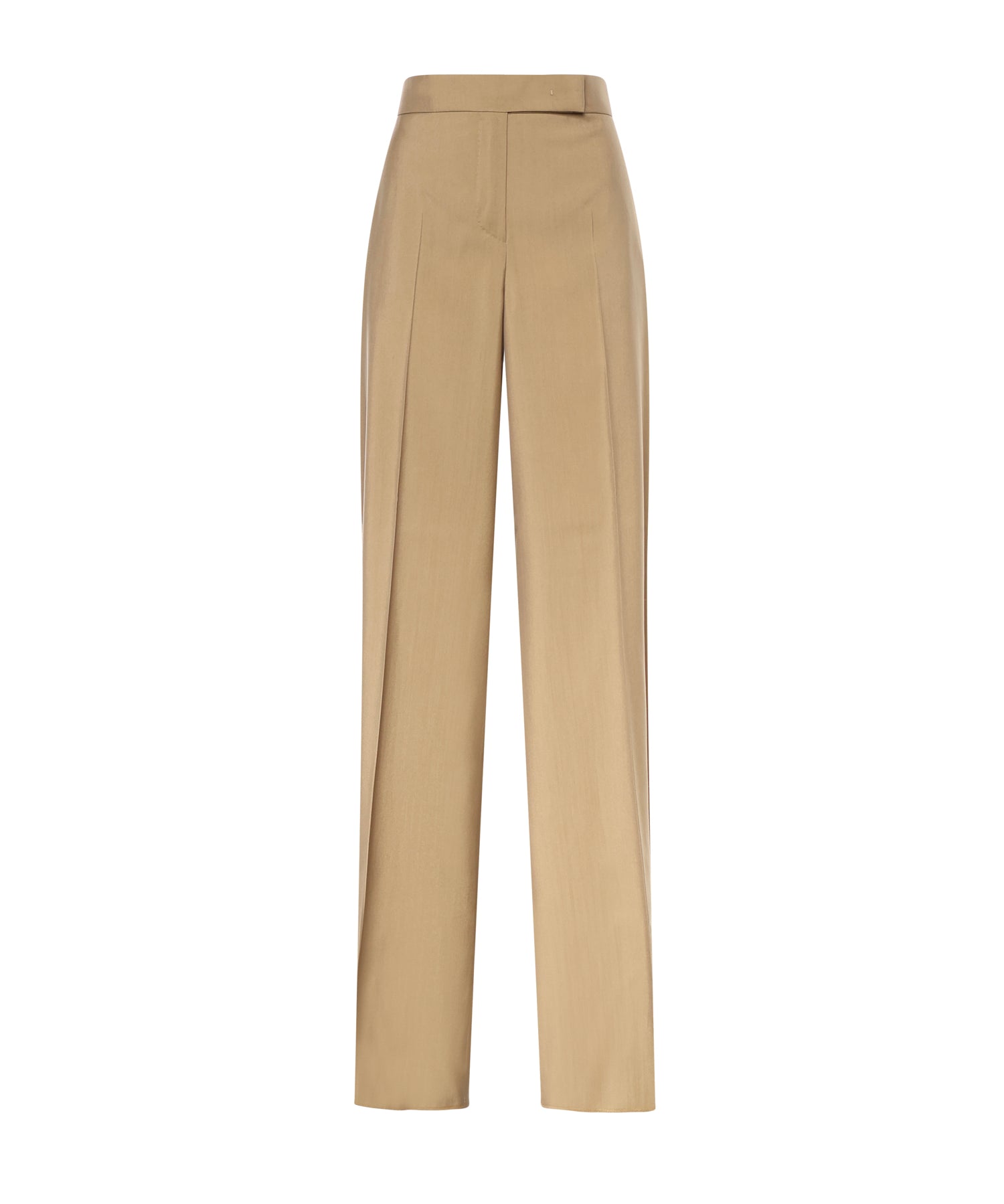 Pantalone in popeline di lana e seta 2611131173600 007 MAX MARA 