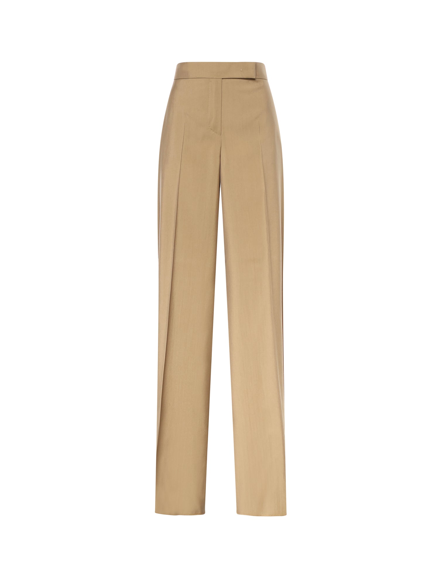 Pantalone in popeline di lana e seta 2611131173600 007 MAX MARA 