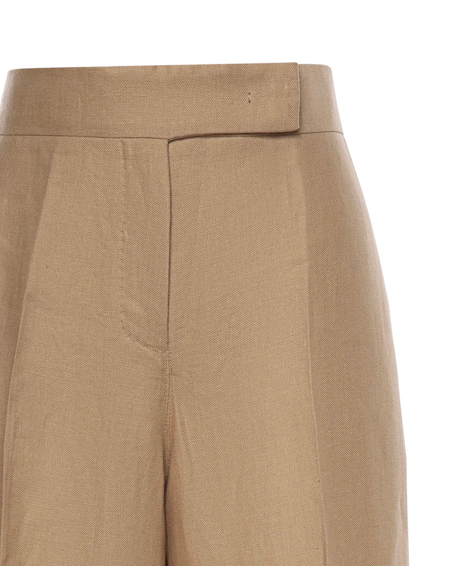 Pantalone in natté di lino 2611131243600 003 MAX MARA 