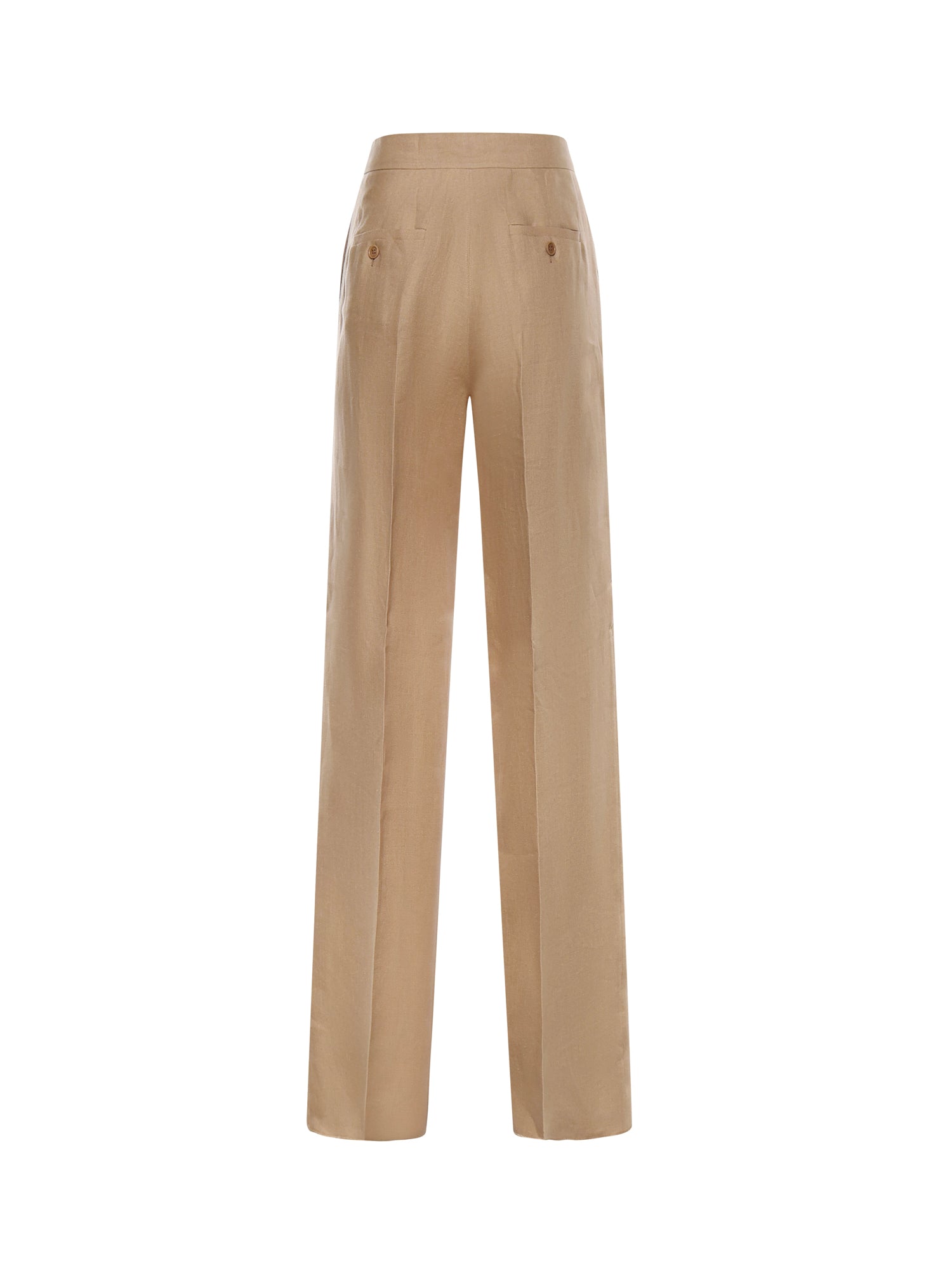 Pantalone in natté di lino 2611131243600 003 MAX MARA 