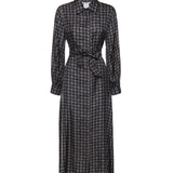 Abito chemisier in seta stampata 2611221151600 002 MAX MARA 
